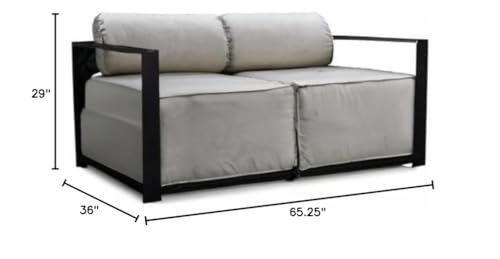 Solis Volantes Loveseat Black Sage
