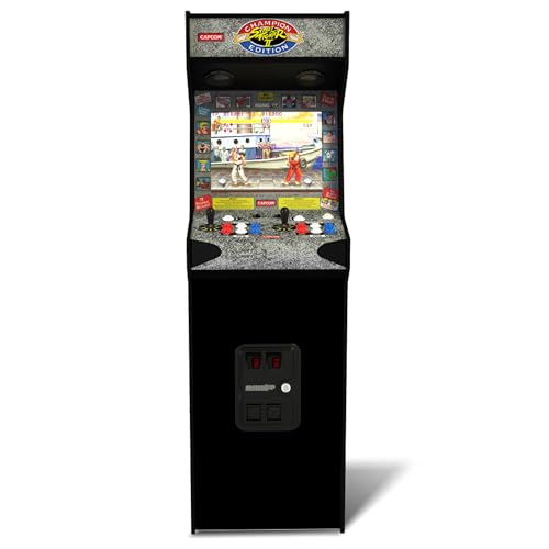 ARCADE1UP Street Fighter II CE HS 5 Deluxe Arcade Machine 17" Screen Black