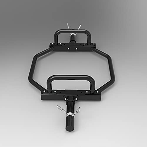 VEITEOX FTY Hex Trap Barbell Bar - High Hexagon Deadlift & Squat Bar