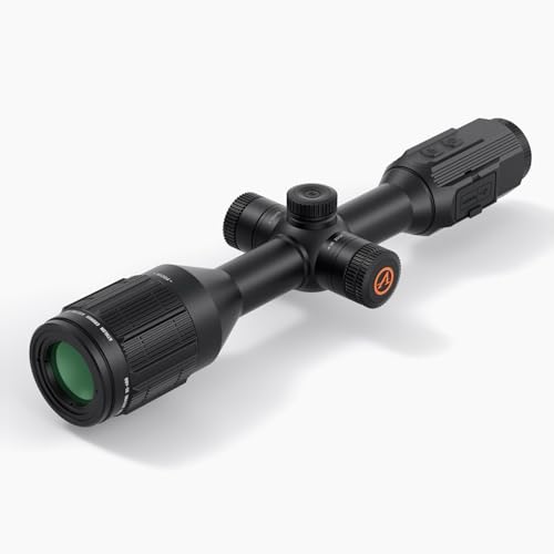 Athlon Optics Cronus ATS Pro Thermal Rifle Scope with Ballistic Calculator Black