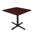 Regency Cain 42" Square Breakroom Table Mahogany