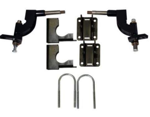 3G Lift Kit Combo with 14" Colossus Wheels for EZGO RXV Golf Carts 2013.5+