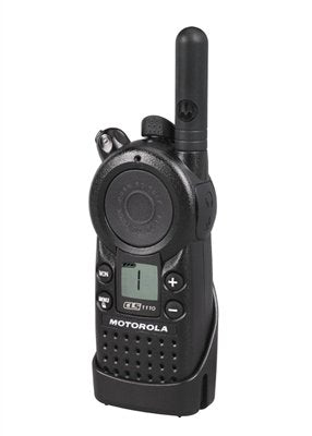 Motorola Solutions 6 Pack CLS1110 Walkie Talkie Radios with Headsets Black