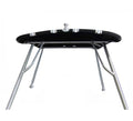 Krypt Towers WalkAround T Top Boat Tower with Adjustable Leg Width and Black Canopy
