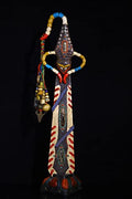 Generic Tibetan Temple Collection Dzi Beads Scorpion Sword Dorje Vajra Phurpa Magic Weapon