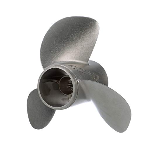 Quicksilver Bravo Three Propeller 14.25Rx22RH Matte Stainless
