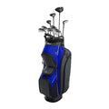 Wilson Men's PlayerFit™ Complete Golf Set with Cart Bag Blue/Black