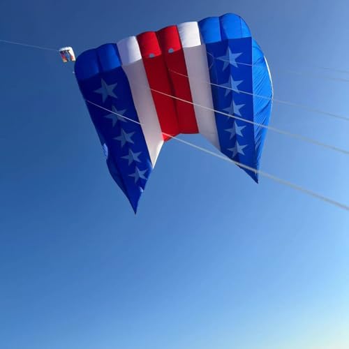 TiffySkyKite Soft Inflatable 20 SQ.M. Nylon Pilot Kite Red
