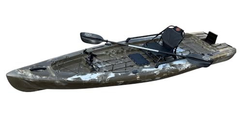 BKC Brooklyn 13.0 Single Skiff Hybrid Kayak Camo
