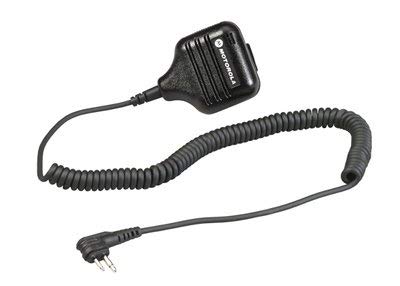 Motorola Solutions 2 Pack RMM2050 Radios with Speaker Mics Black