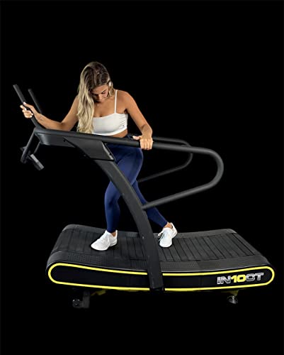 IN10CT Intensity Resistance Runner Manual Curved Wide Treadmill