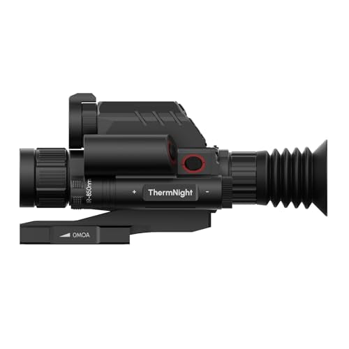 DNT Optics TNC225R ThermNight Thermal & Night Vision Multispectral Scope with Laser Rangefinder Black