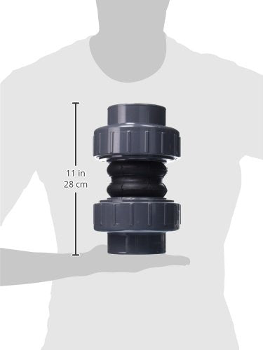 Spears Manufacturing EJ22 Series PVC Expansion Joint with EPDM Seal, 3" Socket