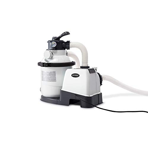 Intex Ultra XTR 16ft x 48in Above Ground Pool Set w/Pump, Cleaner Robot Vacuum & Hose Gray