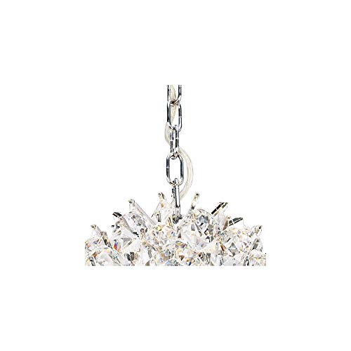 Vienna Full Spectrum Essa Chrome Pendant Chandelier 20" Wide Silver