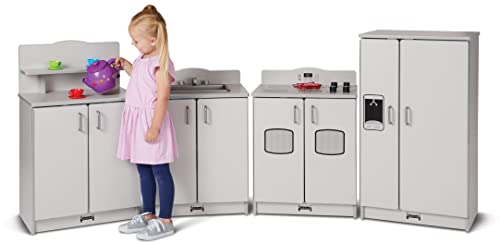 Jonti-Craft Culinary Creations Kitchen 4-Piece Set Gray