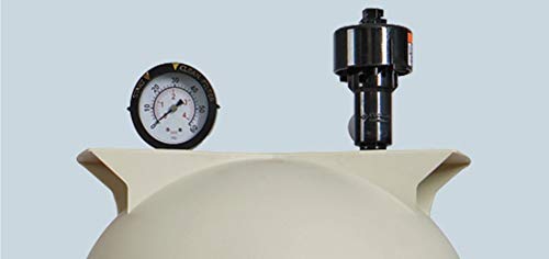 Pentair Clean & Clear Fiberglass Reinforced Polypropylene Tank Cartridge Pool Filter 150 Sq Ft 150 GPM Almond
