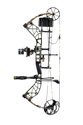 Bear Archery The Hunting Public Adapt 2+ Ready to Hunt Compound Bow Package Right Hand Throwback Green