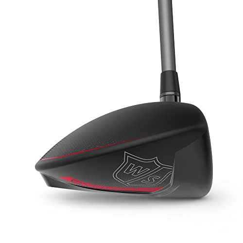 Wilson Dynapower Men's Driver - Right Hand, Regular, 10.5 Black/Red