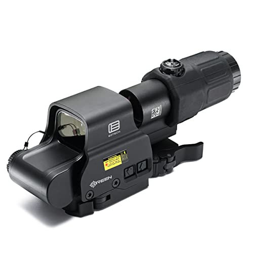 EOTECH HHS Green Holographic Hybrid Sight EXPS2-0GRN with G33 Magnifier Matte