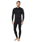 O'Neill Hyperfreak Fire 3/2mm+ Chest Zip Fullsuit A00-Black-Black