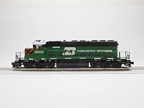 Generic Burlington Northern Legacy SD40-2 Diesel Locomotive Engine #8002 O Gauge Green