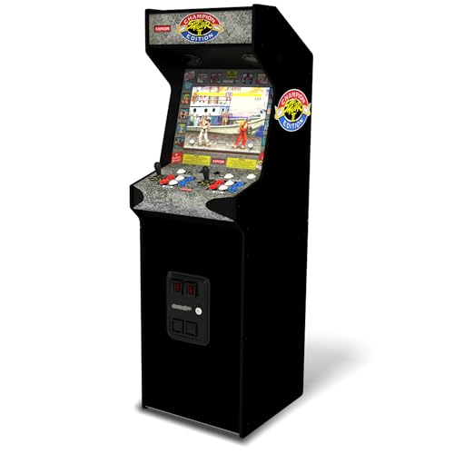 ARCADE1UP Street Fighter II CE HS 5 Deluxe Arcade Machine 17" Screen Black
