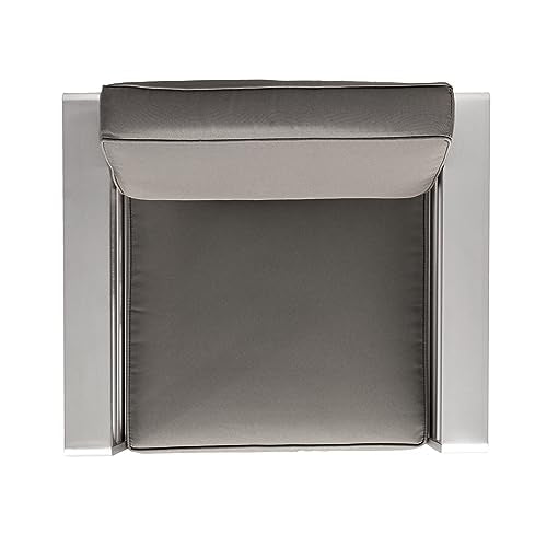 Christopher Knight Home Cape Coral 5-Piece Outdoor Chat Set with Fire Table Grey/Dark Grey
