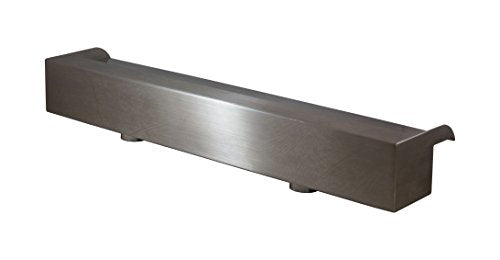 Majestic Water Spouts Nakano 24" Waterfall Spillway for Fountains, Pools, Ponds Silver Metallic