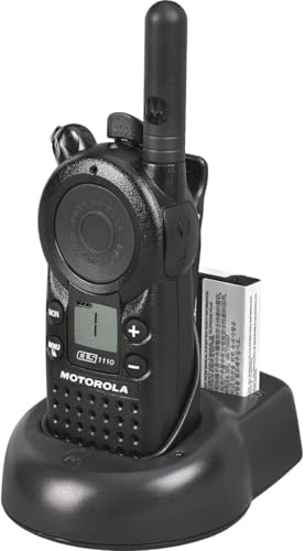 Motorola Solutions CLS1110 Two Way Radio Walkie Talkies 3 Pack Black