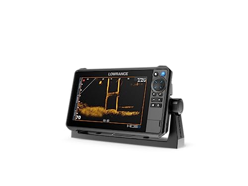 Lowrance HDS PRO 9 Inch Fish Finder/Chart Plotter with ActiveImaging 3-in-1 Transducer Black