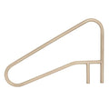 SAFTRON Cross Braced 3-Bend Pool Rail Beige