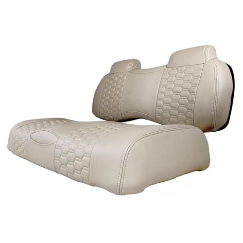 MADJAX Golf Cart Front Seat Cushion Assembly Light Beige