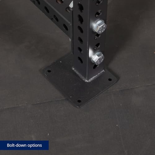 Titan Fitness Bolt-Down Power Rack 42" Depth 2000 LB Cage Black