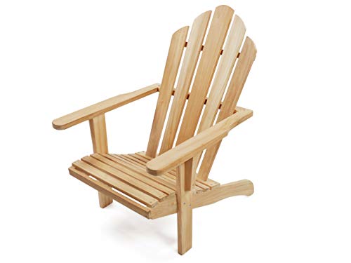 Windsor Teak Furniture Premium Grade A Teak Adirondack Chair with Ottoman