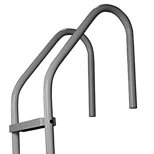 SAFTRON Graphite Gray Inground Pool Ladder & Railing Anchor Socket Cover 2-Pack