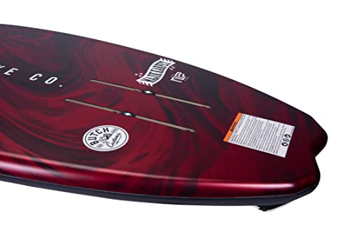 Hyperlite Majic Karpet Wakefoil Board White/Red 4ft 4in