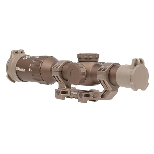Sig Sauer TANGO6T 1-6X24mm DVO Scope Waterproof Fogproof Hellfire Reticle Red