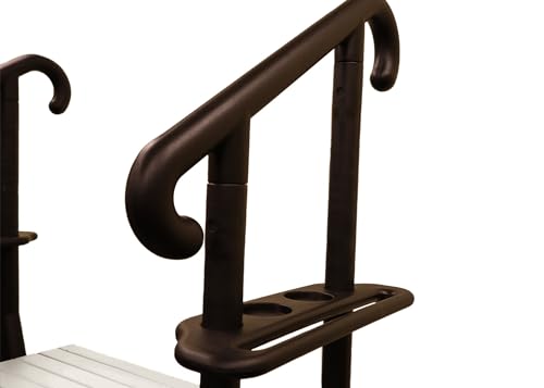 Confer Plastics 4 Step Signature Spa Steps Gray