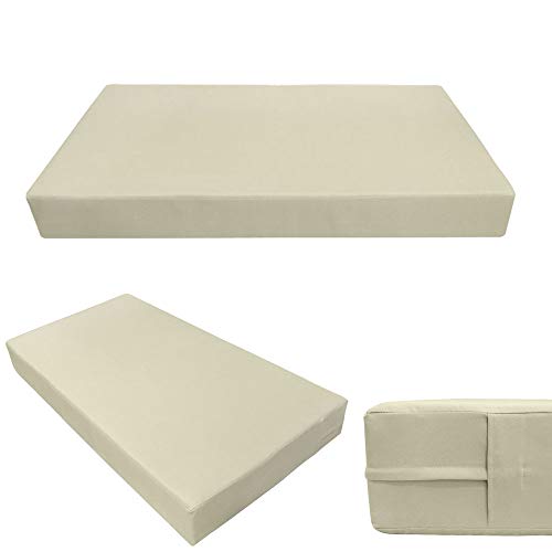 Prolinemax Style1 Twin Size 5PC Outdoor Daybed Mattress Cushion Set Beige
