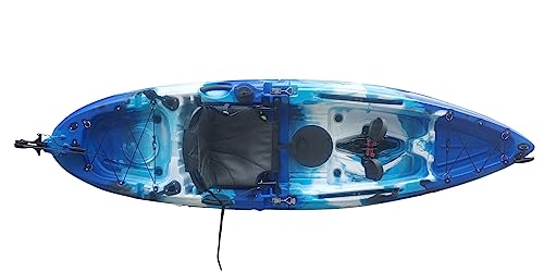 BKC MPK8 Modular Pedal Kayak Paddle & Seat Included - Multiple