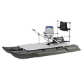 AQUOS 11.5ft Heavy-Duty Inflatable Pontoon Boat Green