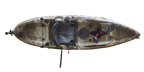 BKC MPK8 Modular Pedal Kayak Green Camo