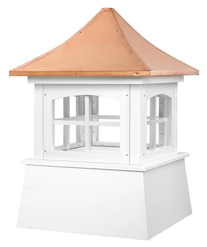 Good Directions Windsor Vinyl Cupola 26" Square x 38" High White