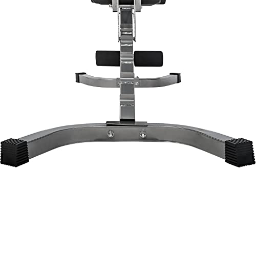 PRODCA Adjustable Weight Bench with Leg Extension - Olympic Utility Benches Black
