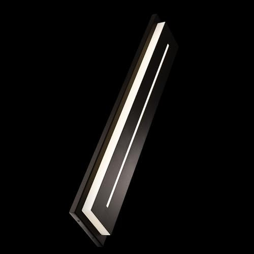 Modern Forms Midnight 36in LED Indoor/Outdoor Wall Light 3-CCT Adjustable Black