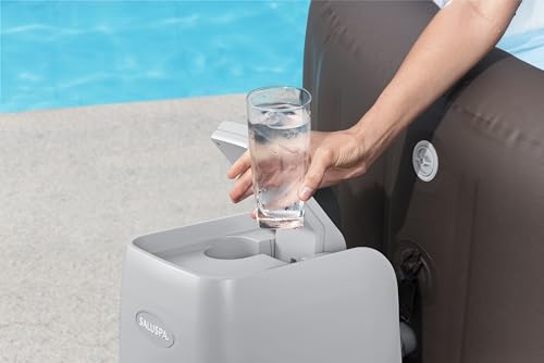 Bestway SaluSpa Dominica Smart EnergySense HydroJet Inflatable Hot Tub Spa Mousse