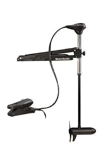 MotorGuide X3 Freshwater Bow Mount Trolling Motor 50-Inch Shaft 55-Pound Peak Thrust Black