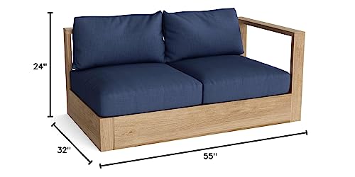 Anderson Teak Copacabana Left Loveseat Modular