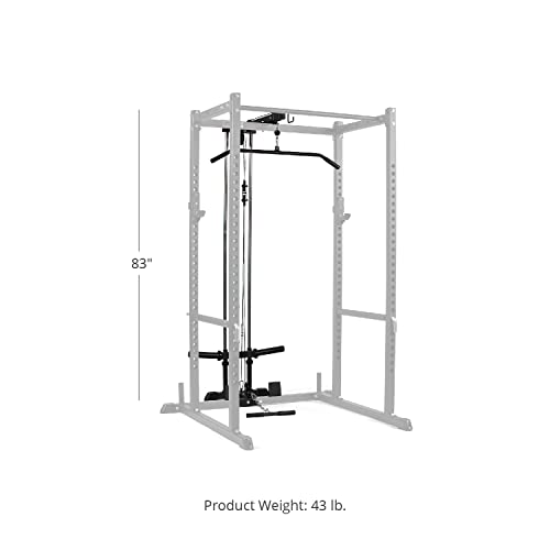 Titan Fitness T-2 Series LAT Tower Power Rack Attachment 83-in. Height